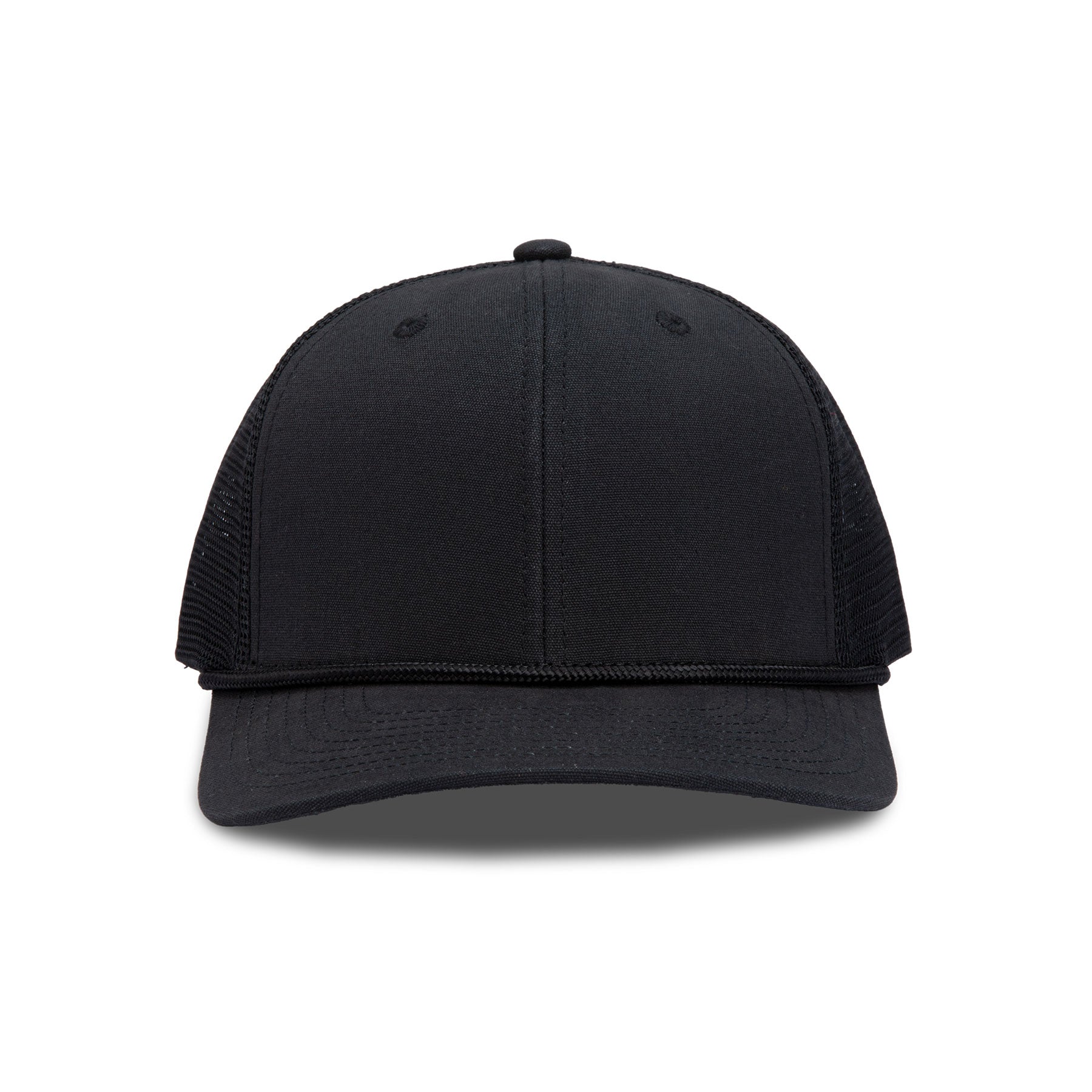 703 6-Panel Trucker - Organic Cotton + Recycled Mesh + Rope